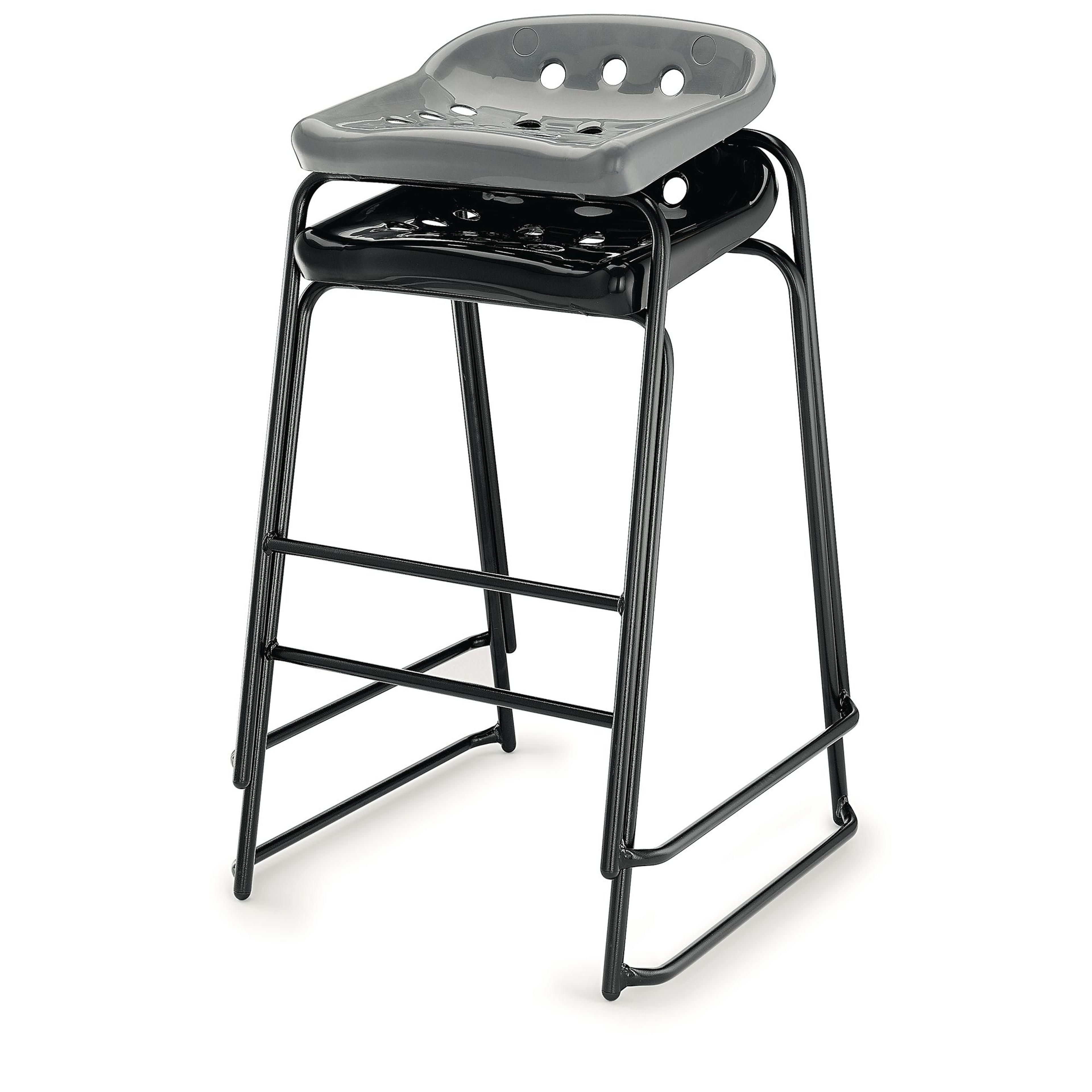 Pepperpot Stool - H430mm - Black