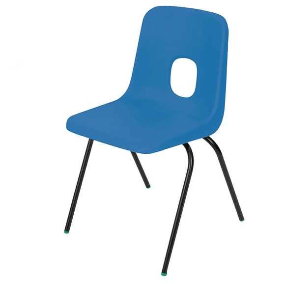 HC48837178H - Series E Polypropylene Classroom Chair - Blue - 320mm |  Findel International