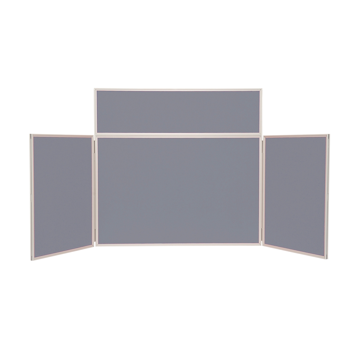 4 Panel Landscape Desktop Screen - Grey | HE1130433D | Hope
