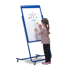 SPACERIGHT Little Rainbows Mobile Magnetic Display Easel - Single Sided