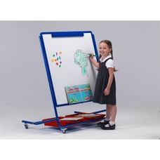 Mobile Magnetic Display/Storage Easel - Single Sided