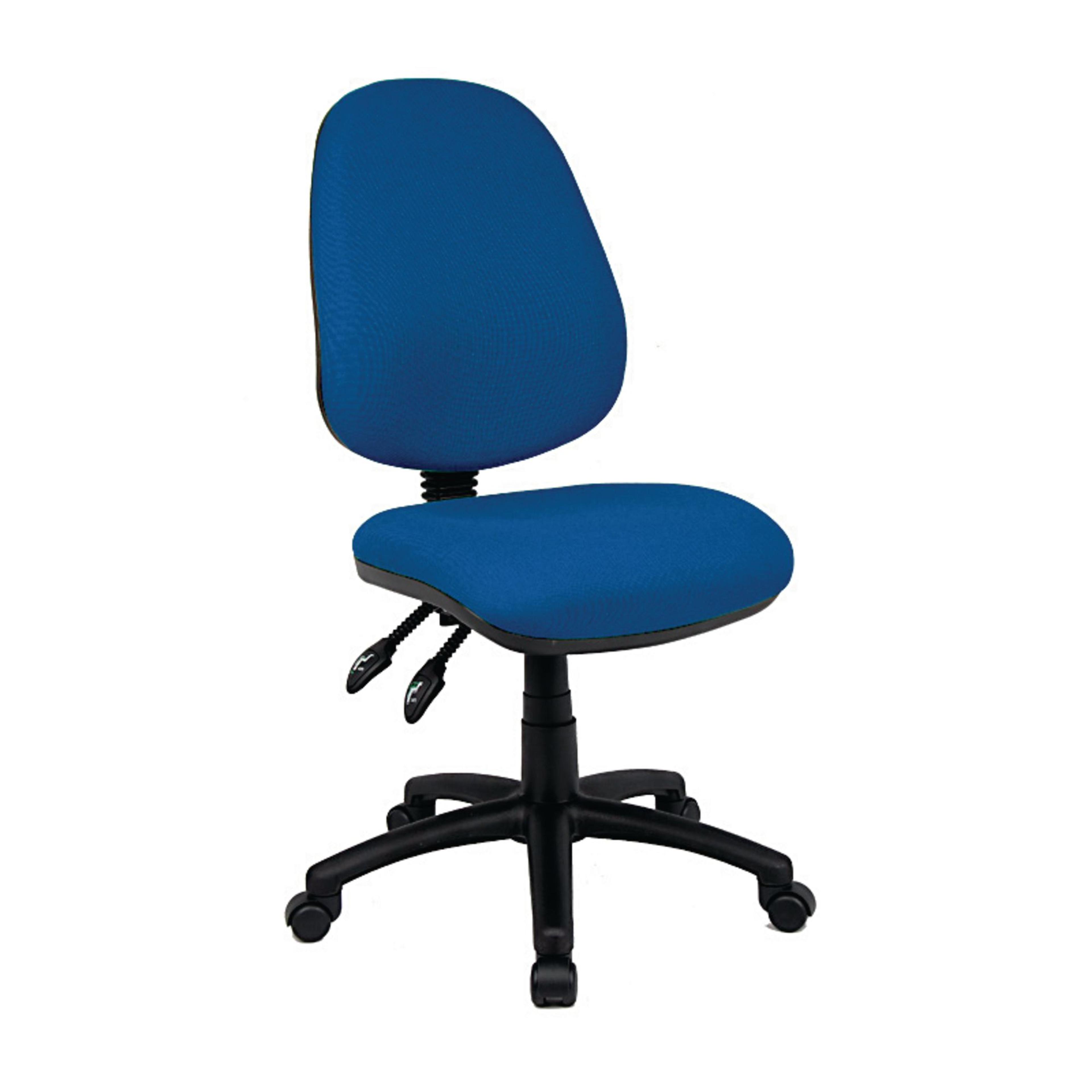 Operator Chair - No Arms - Blue