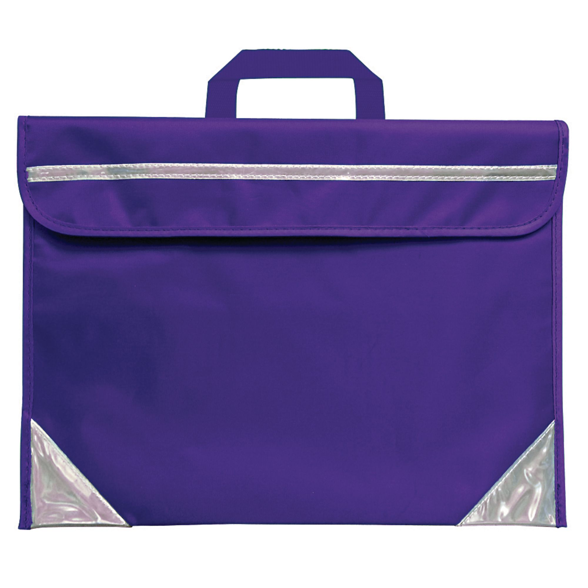 Duo Unprinted Book Bag Purple