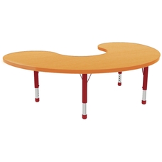 Milan Group Height Adjustable Table - 6 Seater