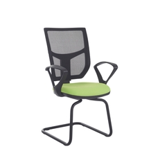 Mesh Back Chair with Fixed Arms