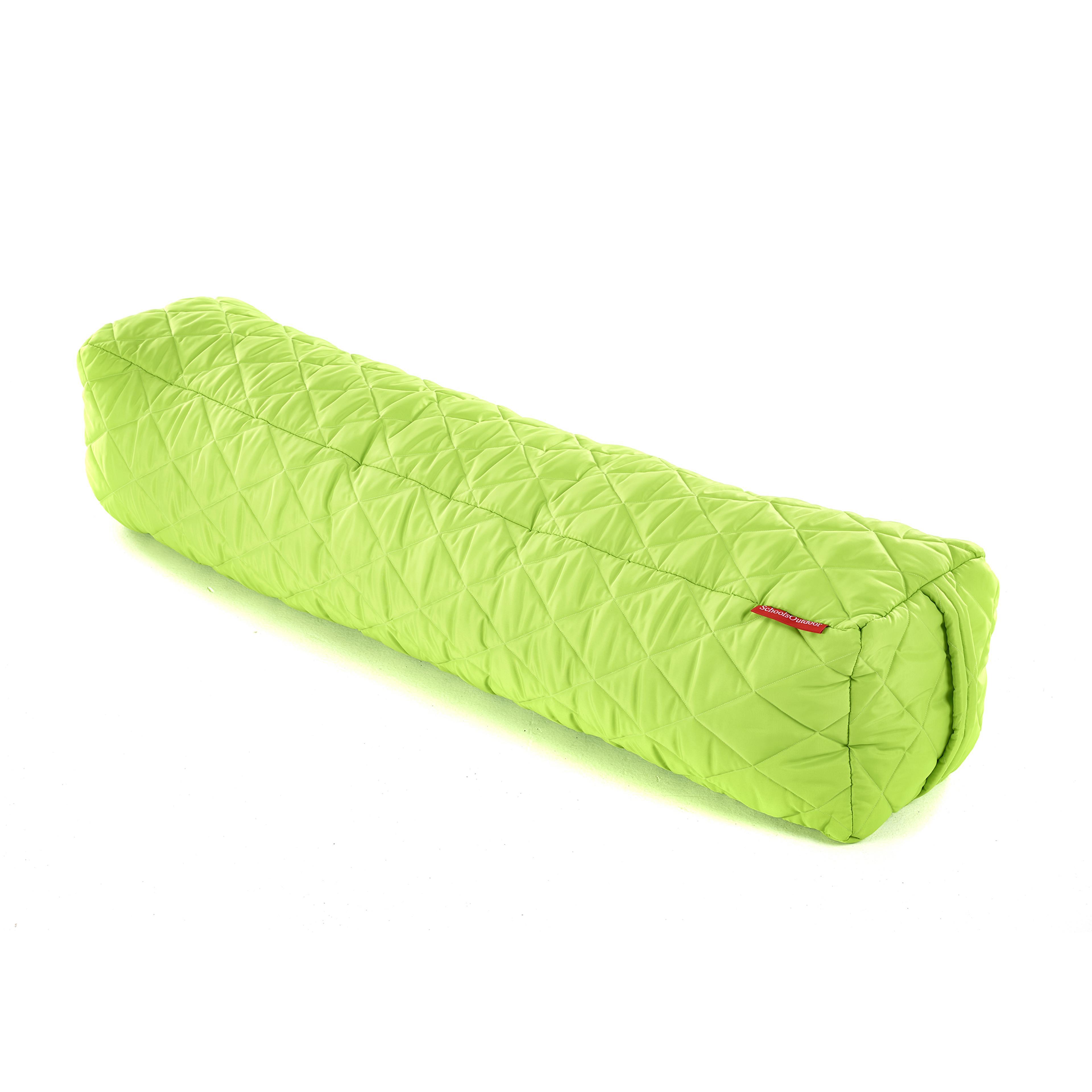 4 Seater Quilted Bench - Lime