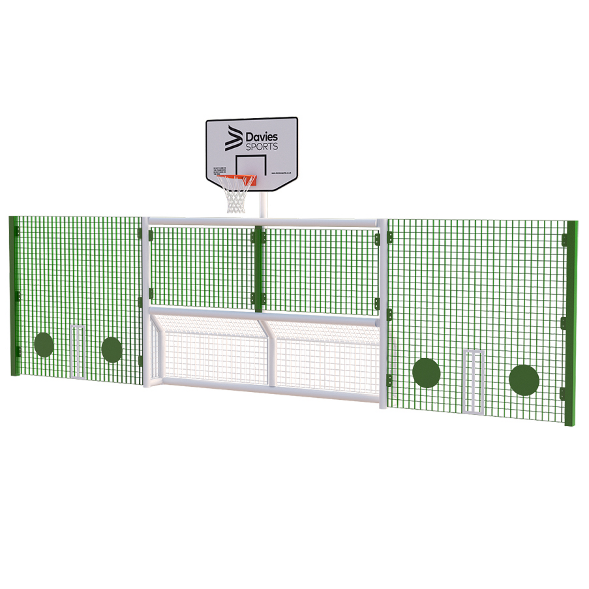 Primary High Sides Bball Wht Frame Green