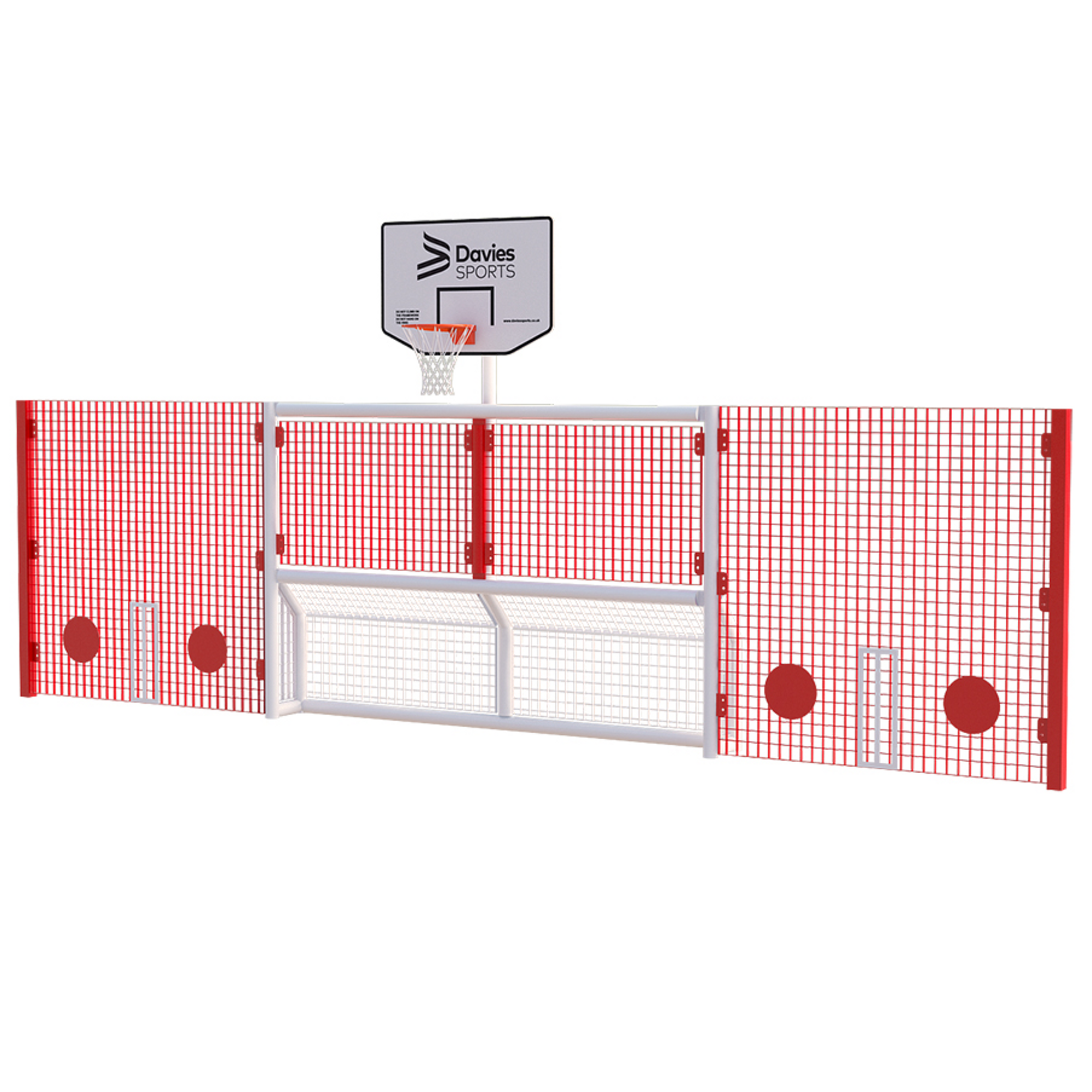 Primary High Sides Bball Wht Frame Red
