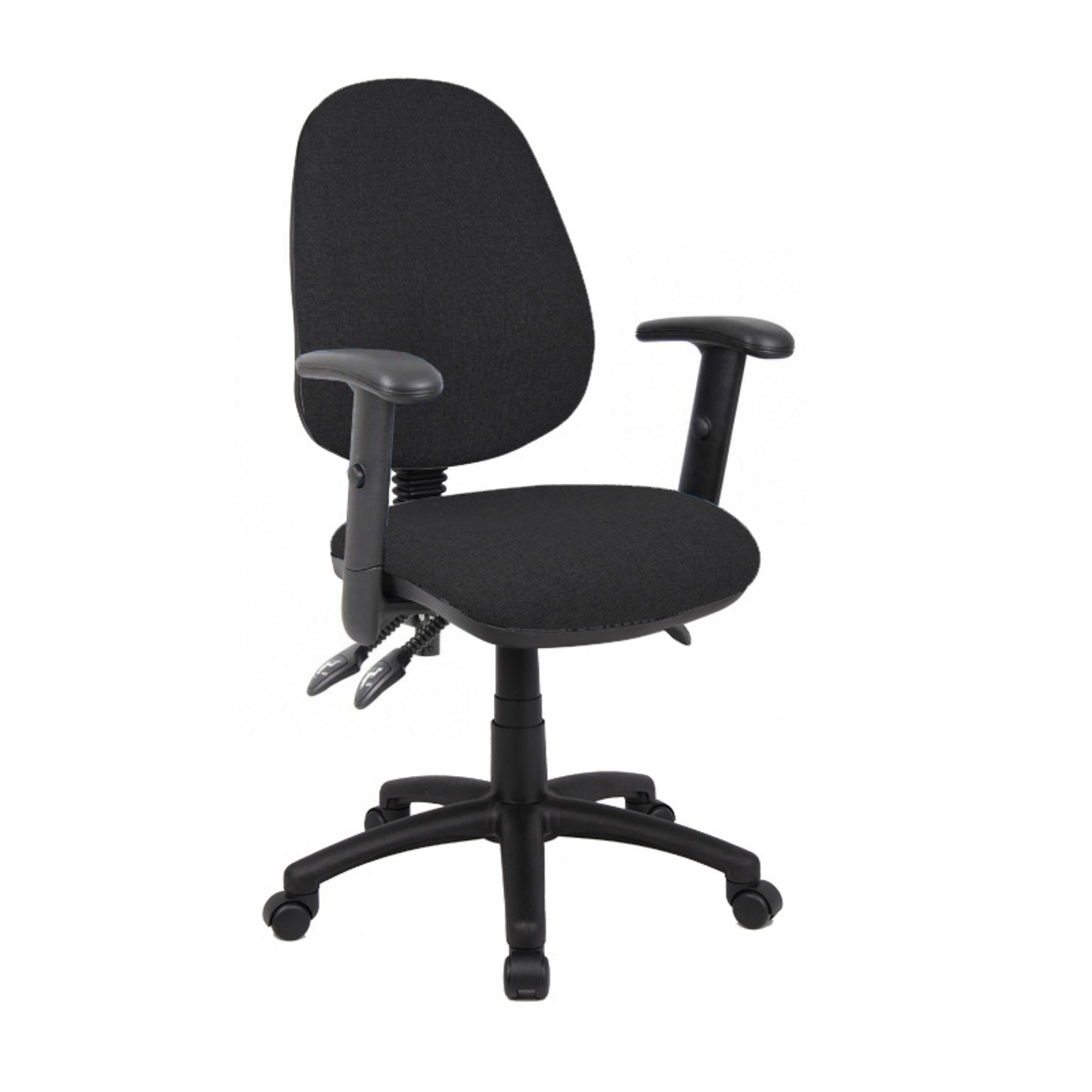 Vantage 3 Lever Adjust Arms Chair Blk