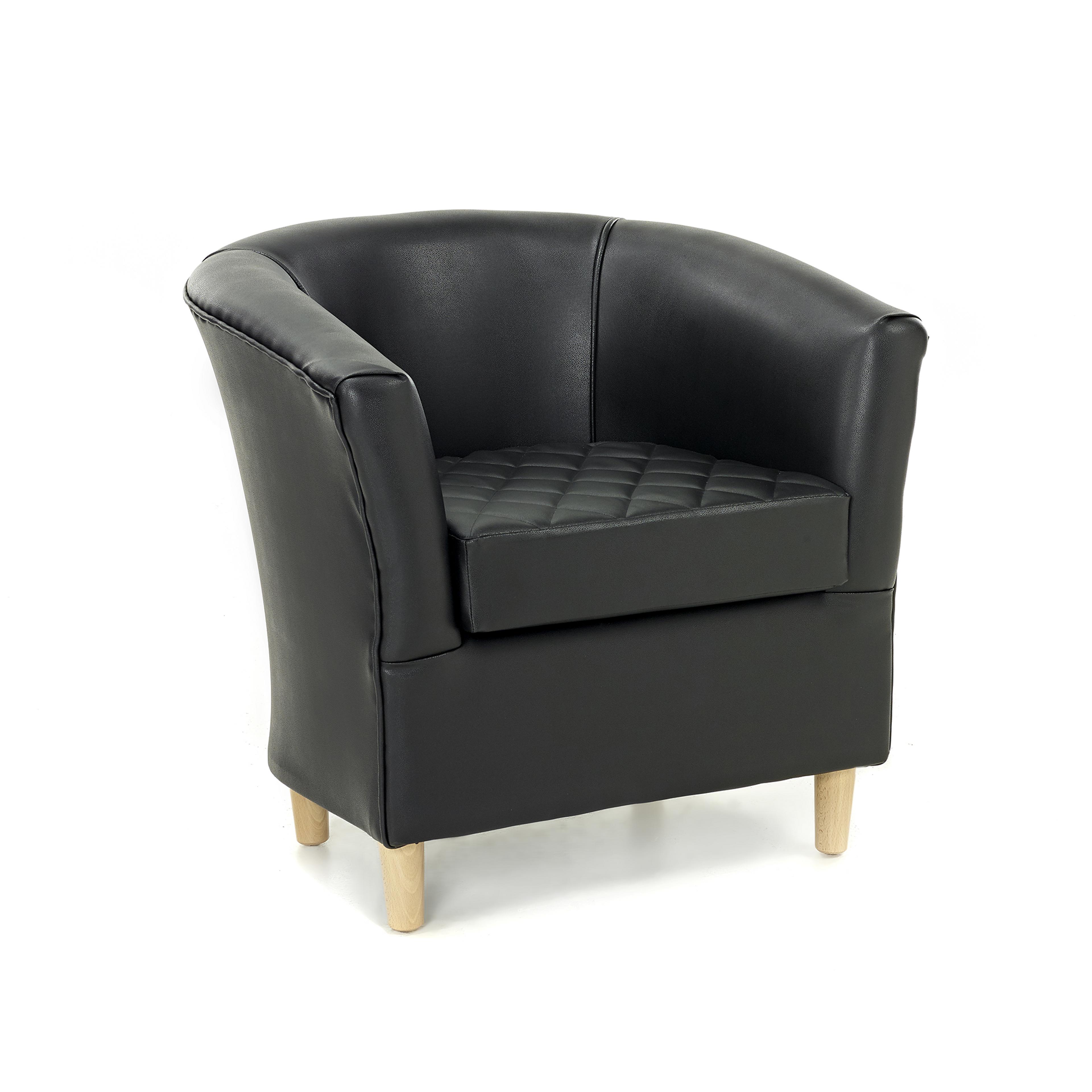 Adult Tub Chair Black