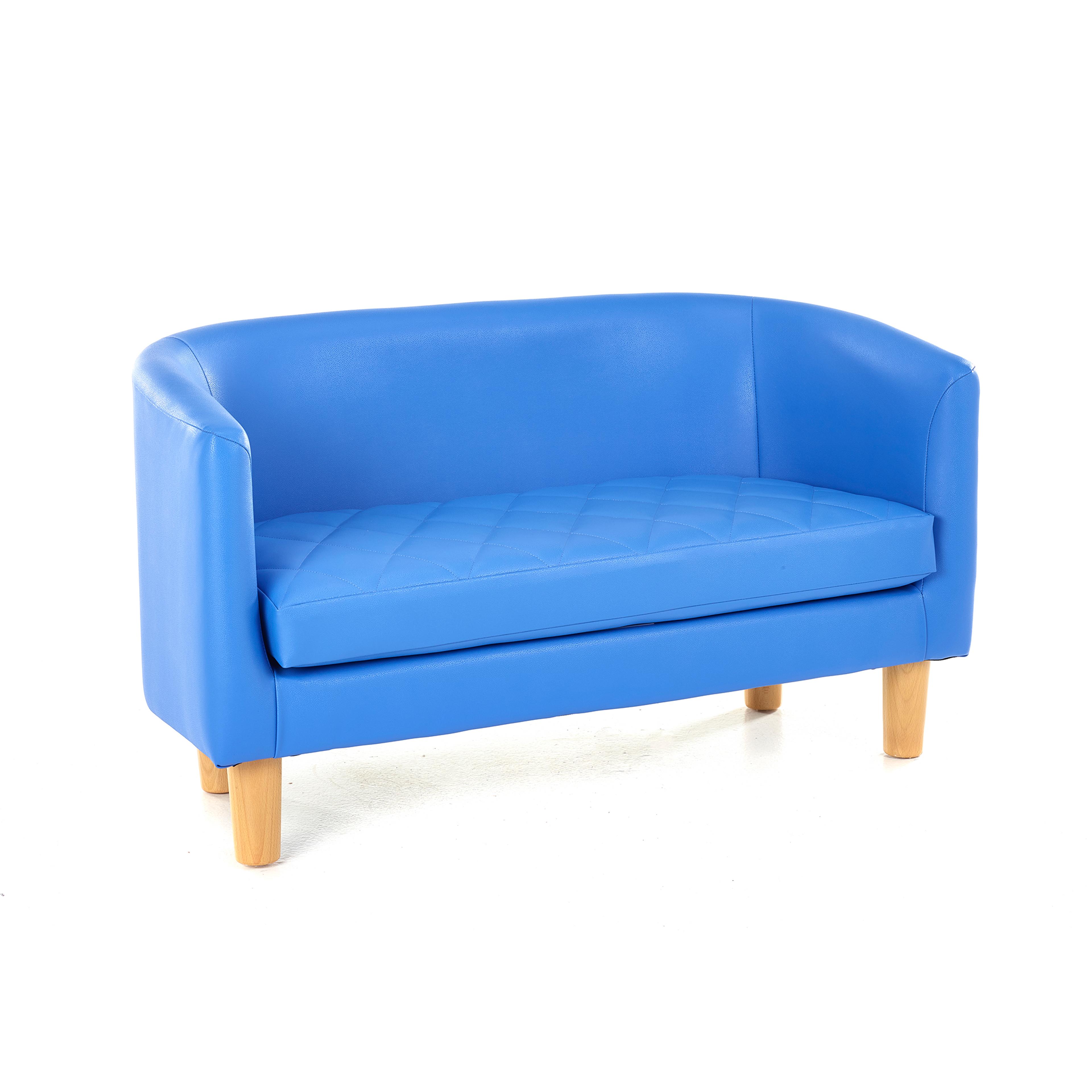 Adult Tub Sofa Blue