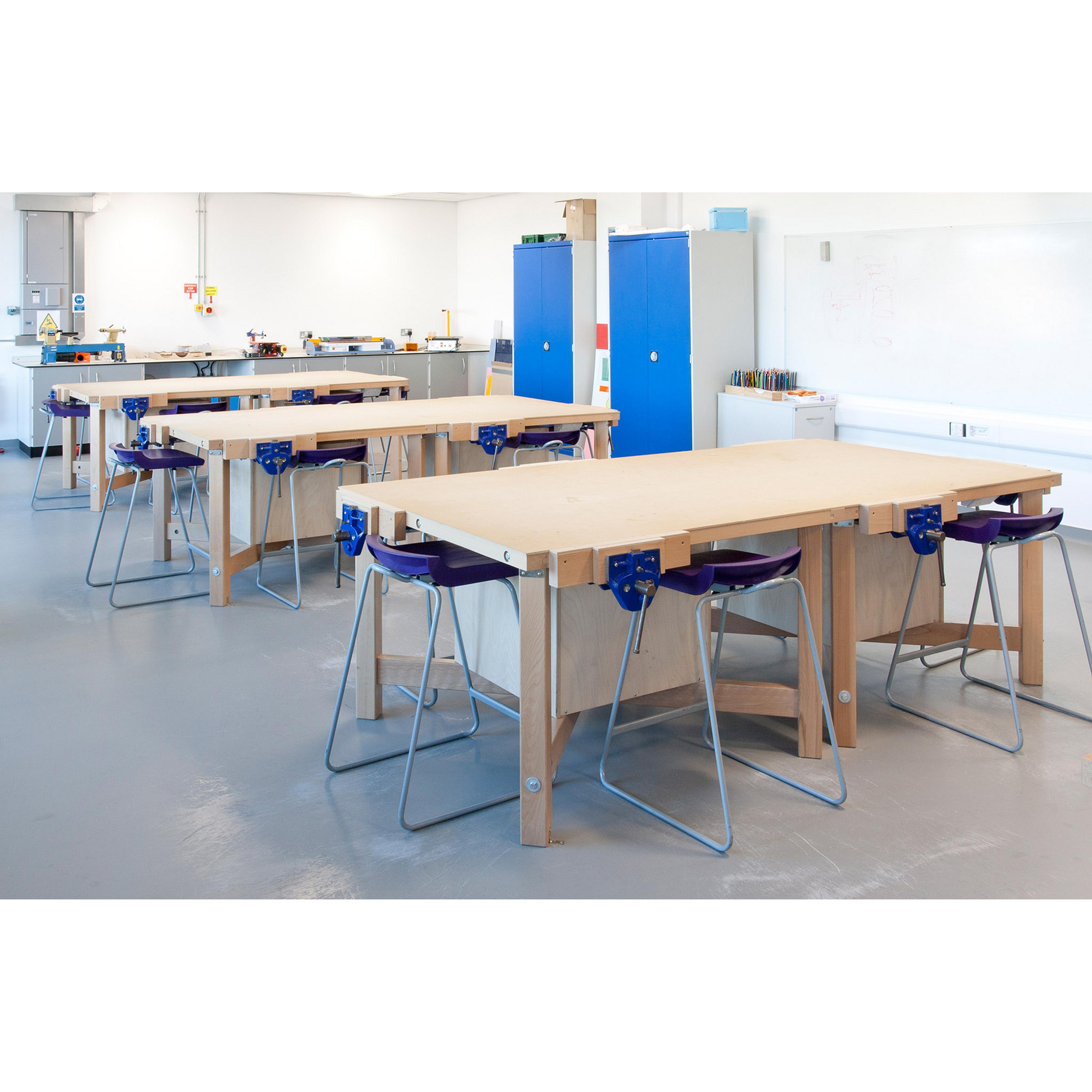 Postura Stool 560mm Blue