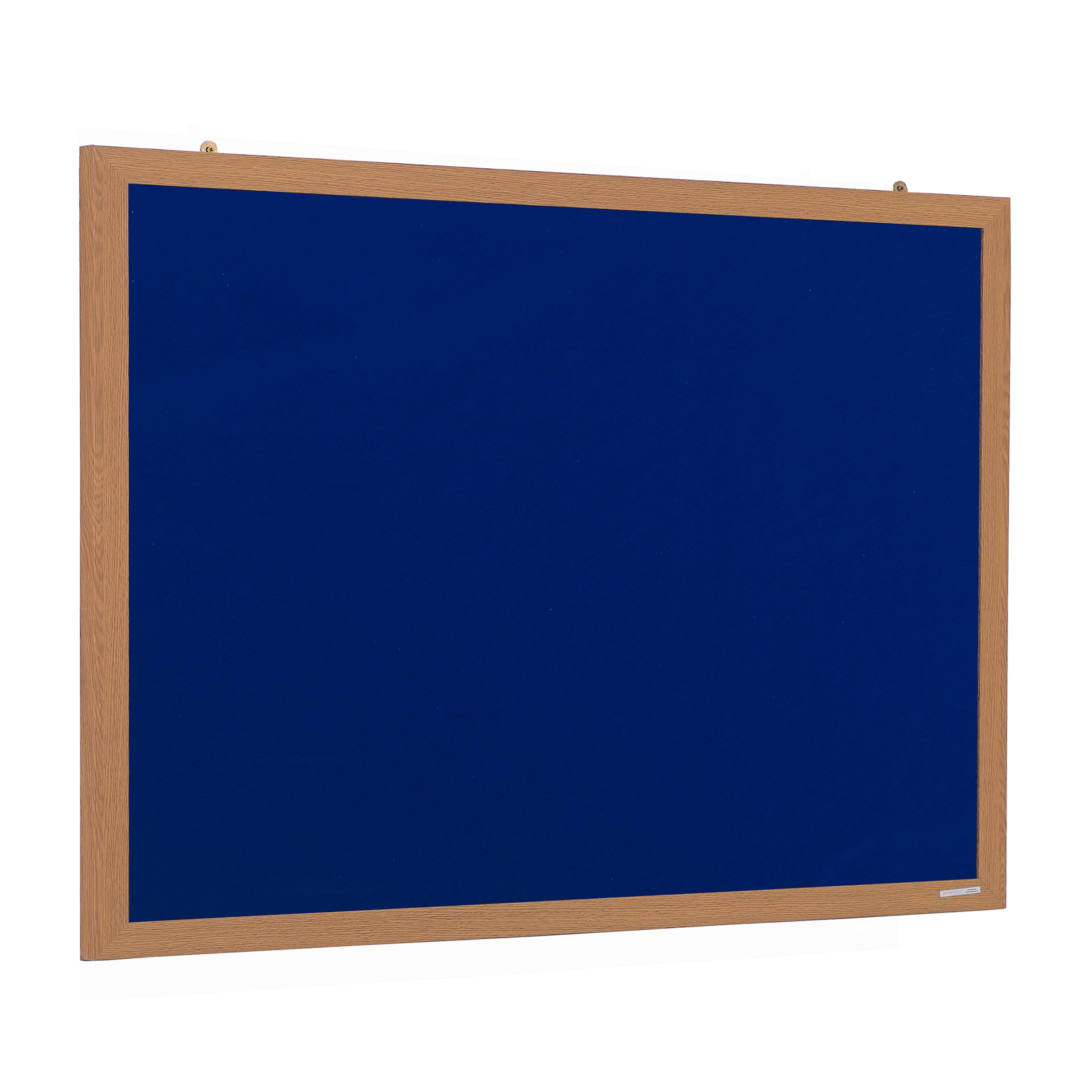 Eco Friendly Wood Noticeboard - Beech Blue