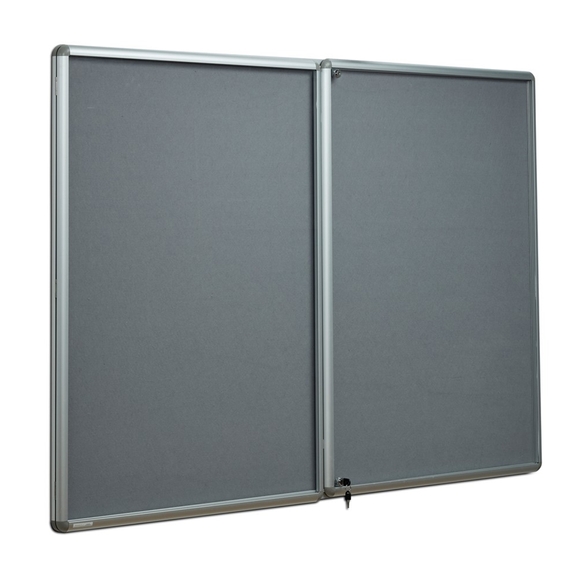 HE1699849C - SmartShield FlameShield Noticeboard Grey / Aluminium 