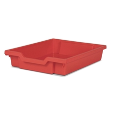 Gratnells Shallow Storage Tray - Red