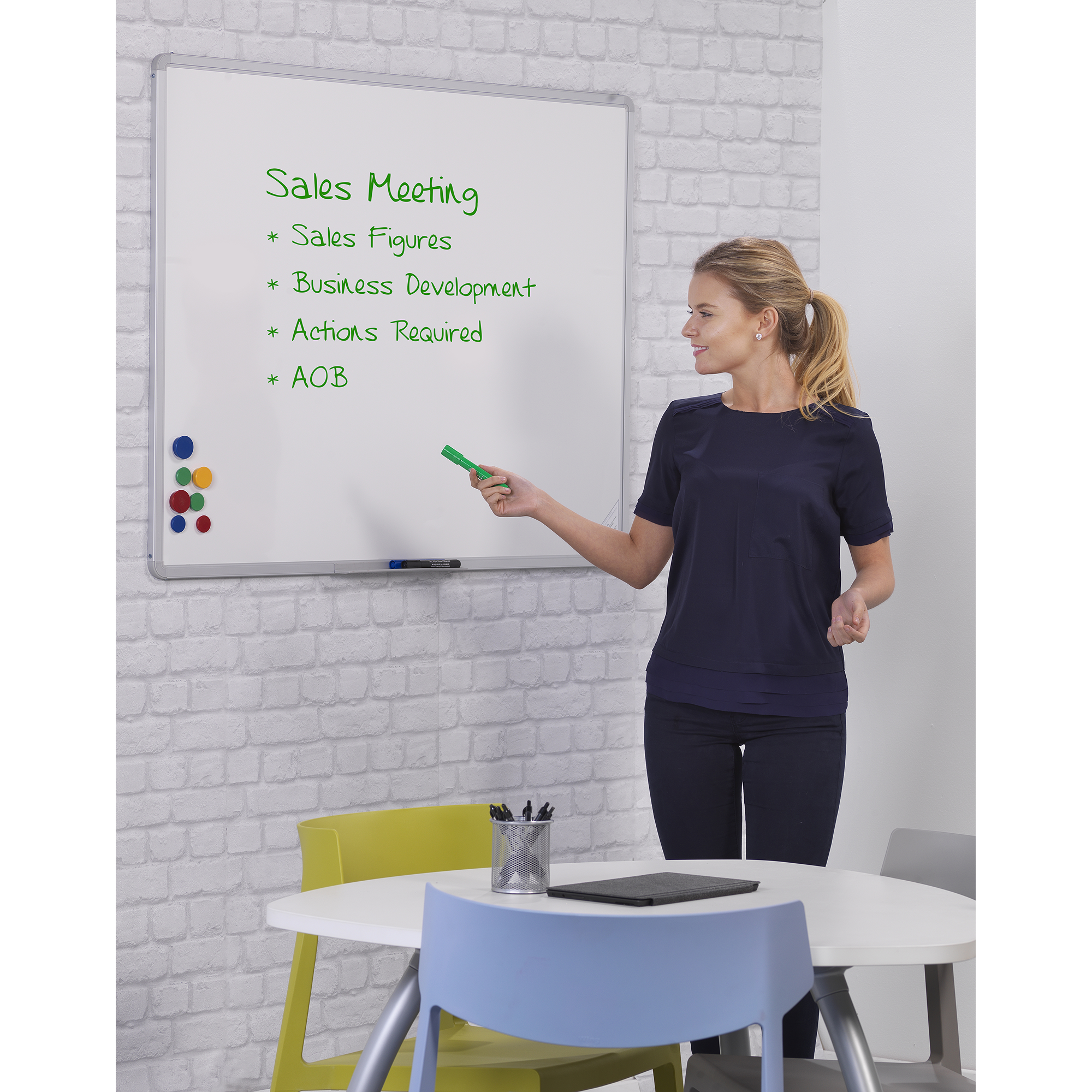 Write On VES Whiteboard 1200x900mm