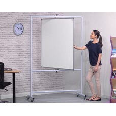 SPACERIGHT Magnetic Mobile Teaching Pivoting Boards