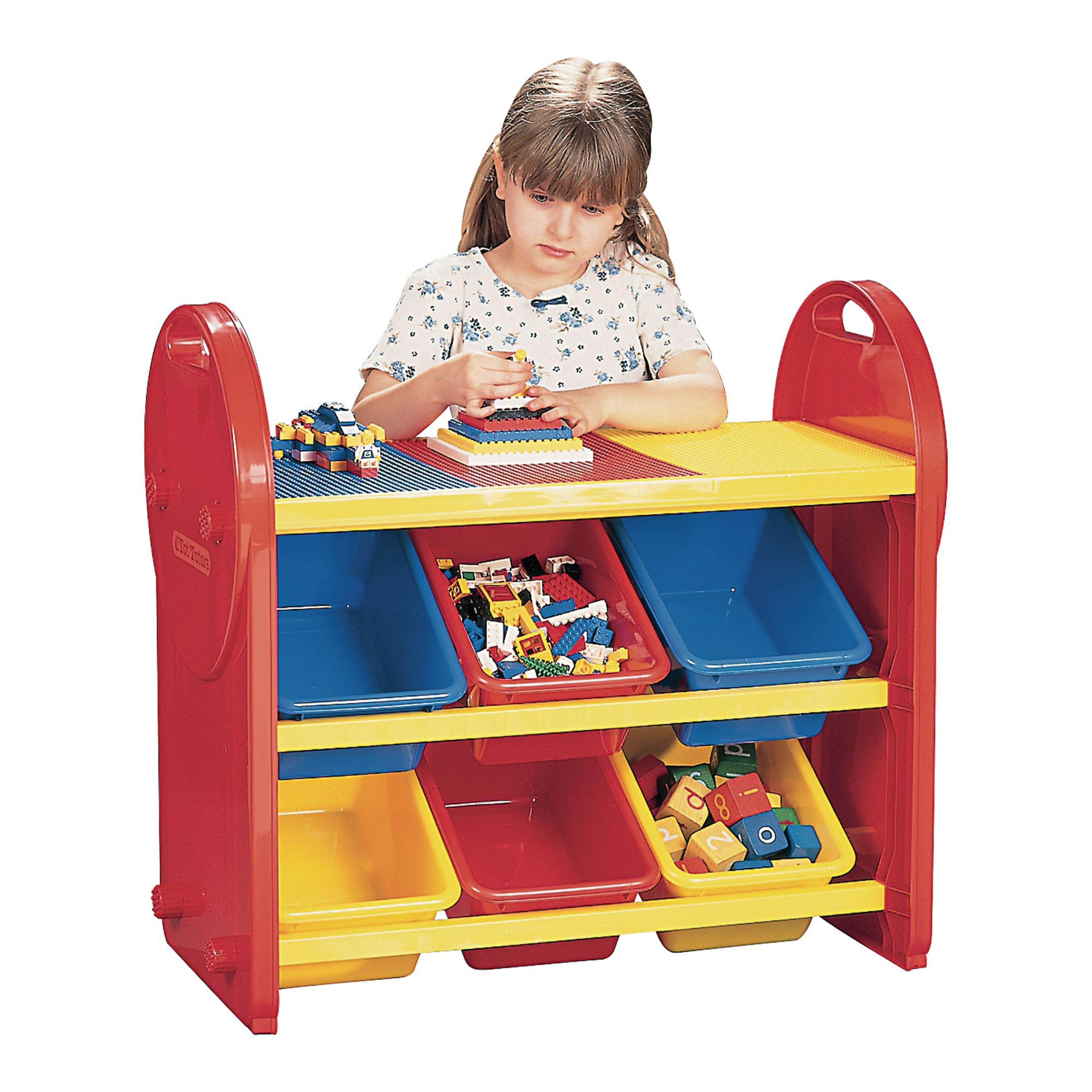Storage Bin Organiser - 6 Bins