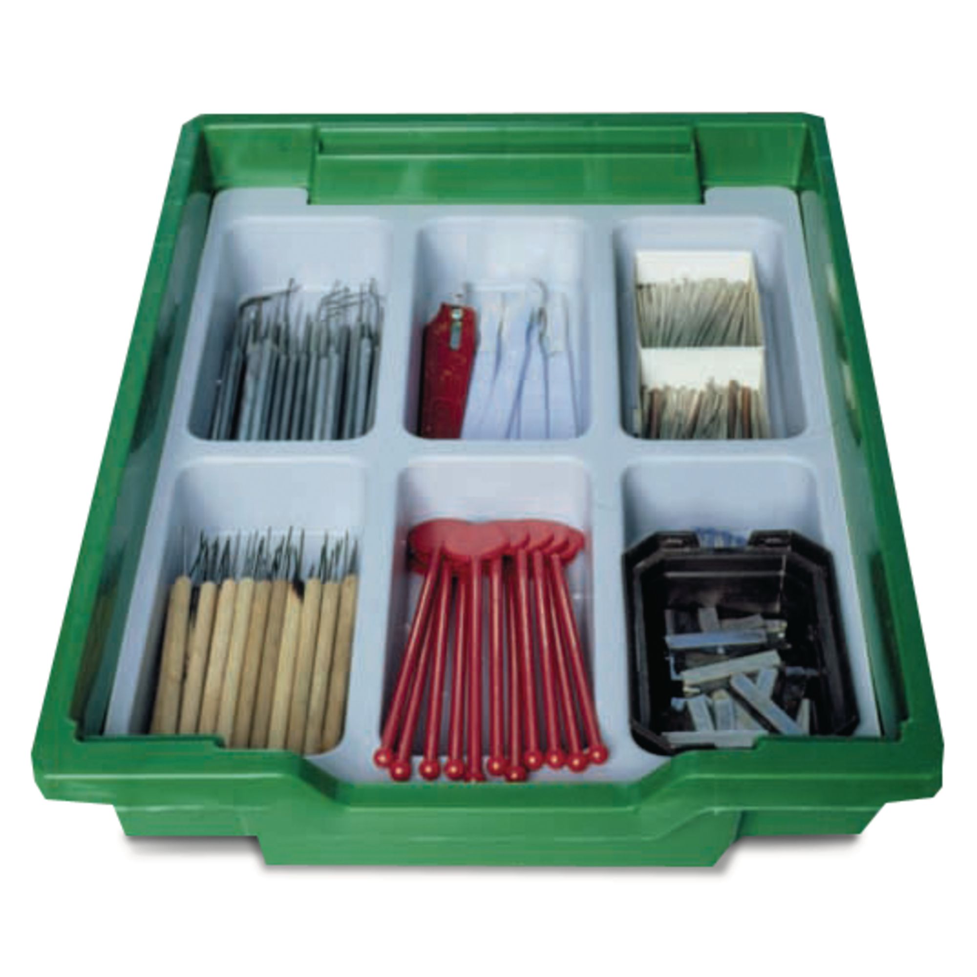 6 Compartment Tray Insert Pk6