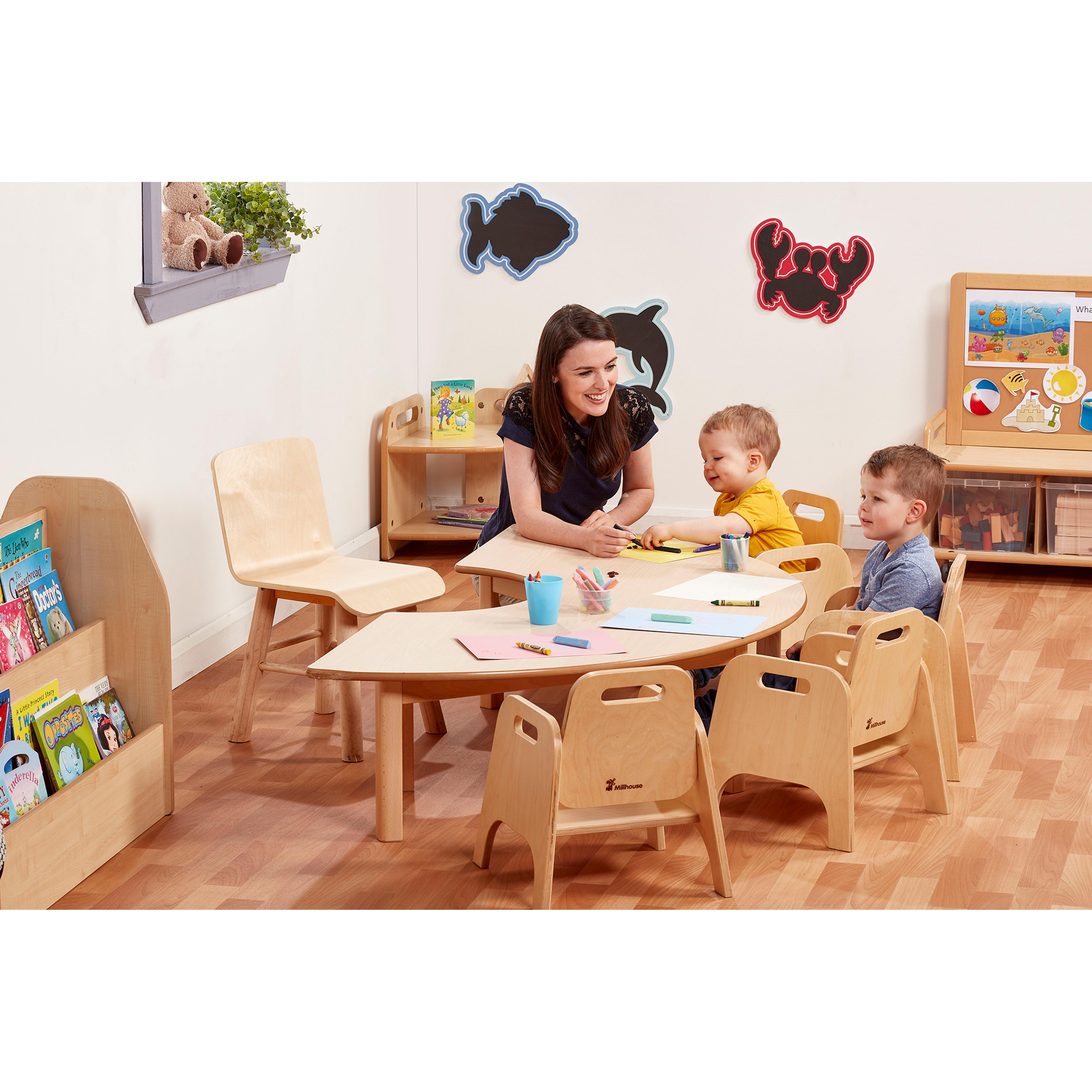 Millhouse Semi Circle Table - 320mm Height