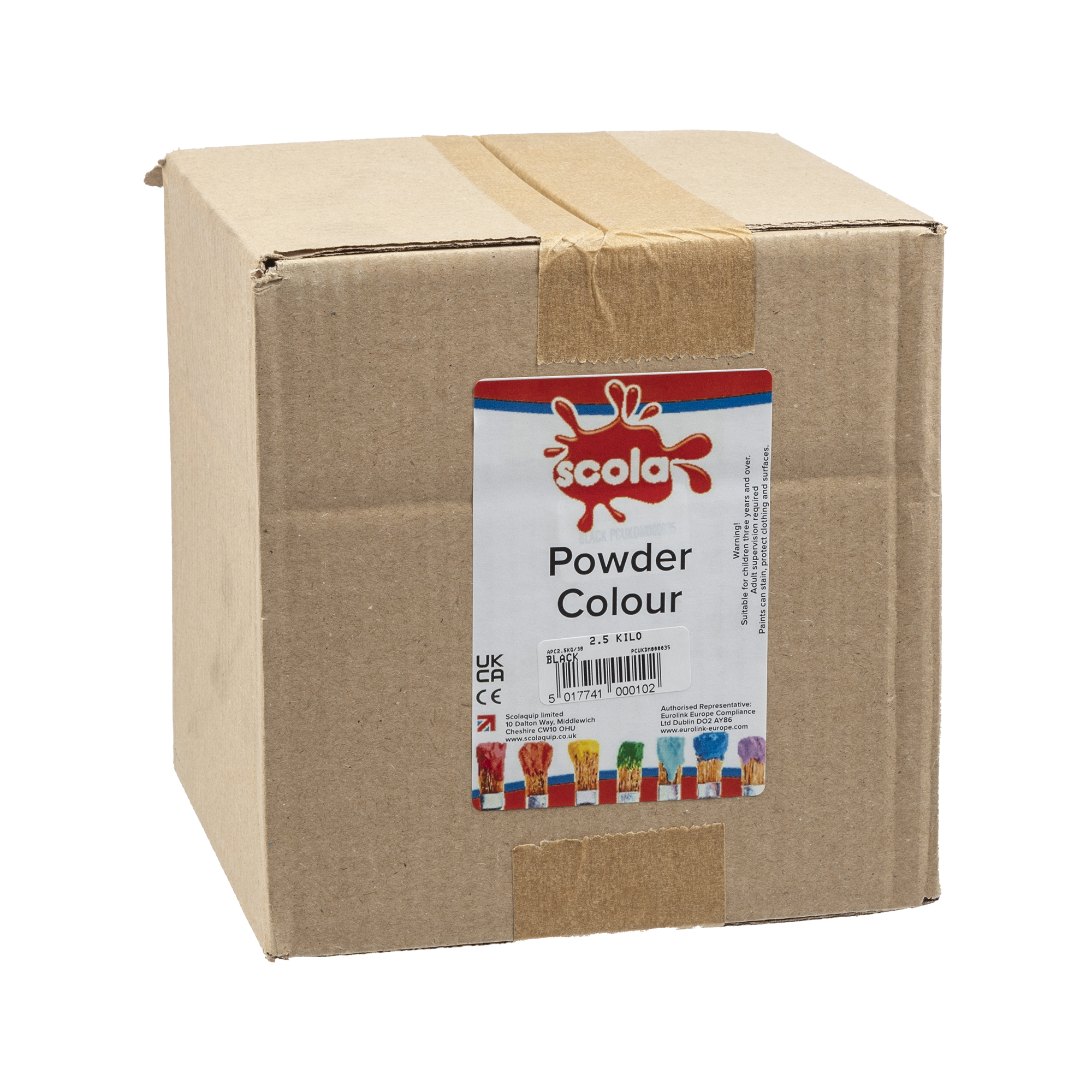 Scola Powder Colour 2.5kg Black