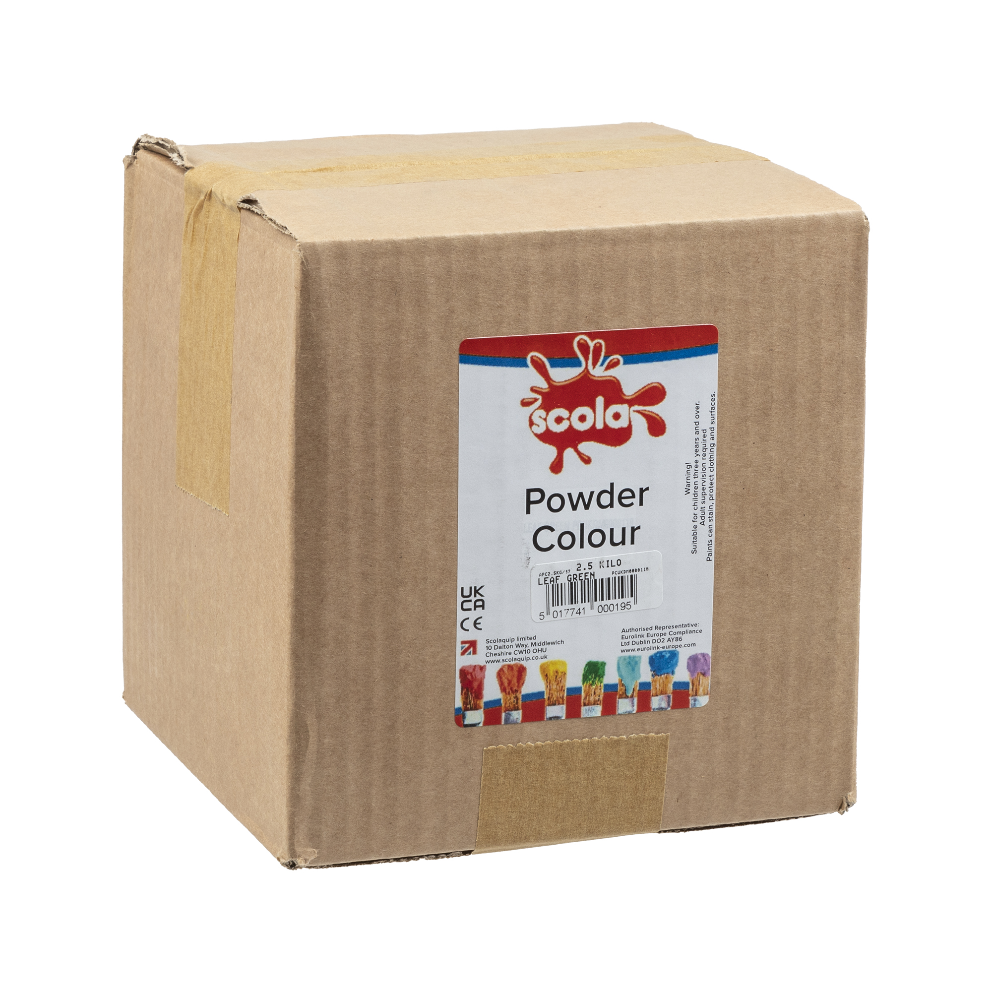 Scola Powder Colour 2.5kg Leaf Green