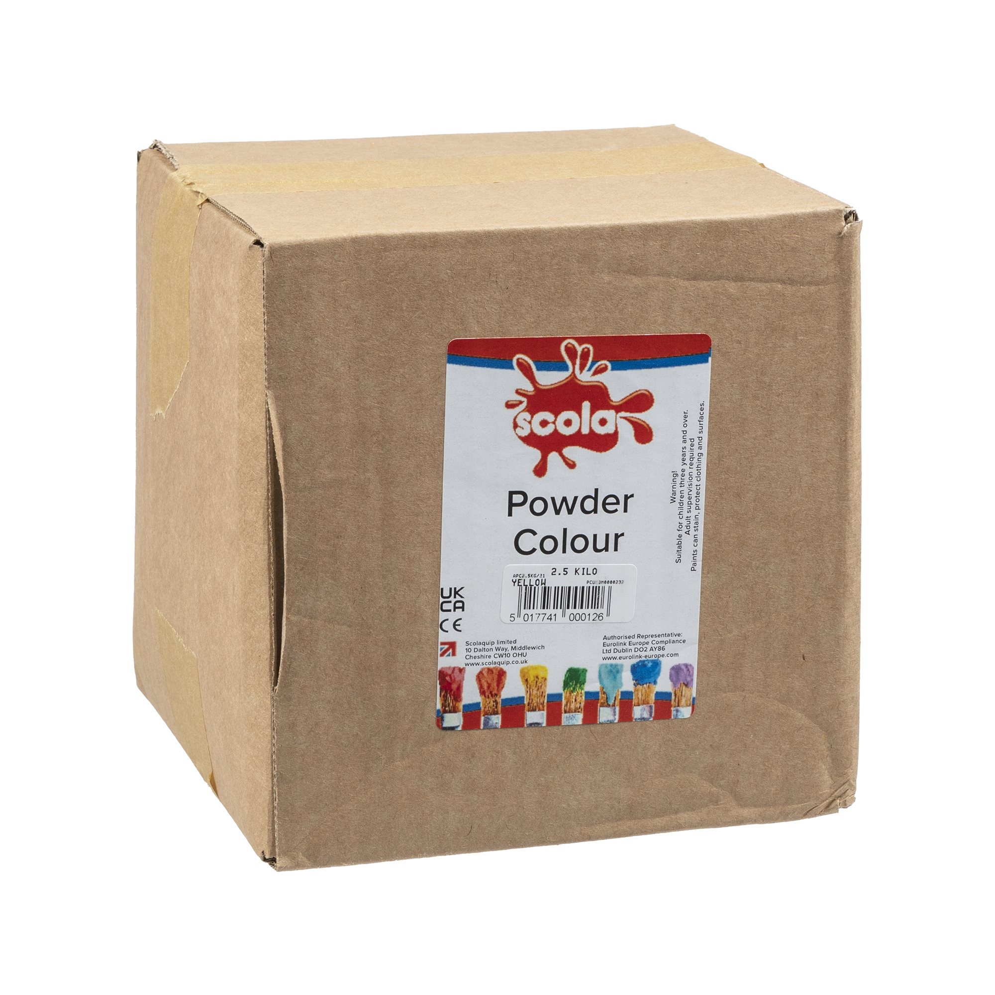 Scola Powder Colour 2.5kg Brilliant Yel
