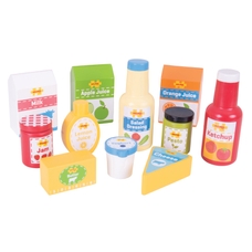Bigjigs Toys Wooden Chilled Groceries