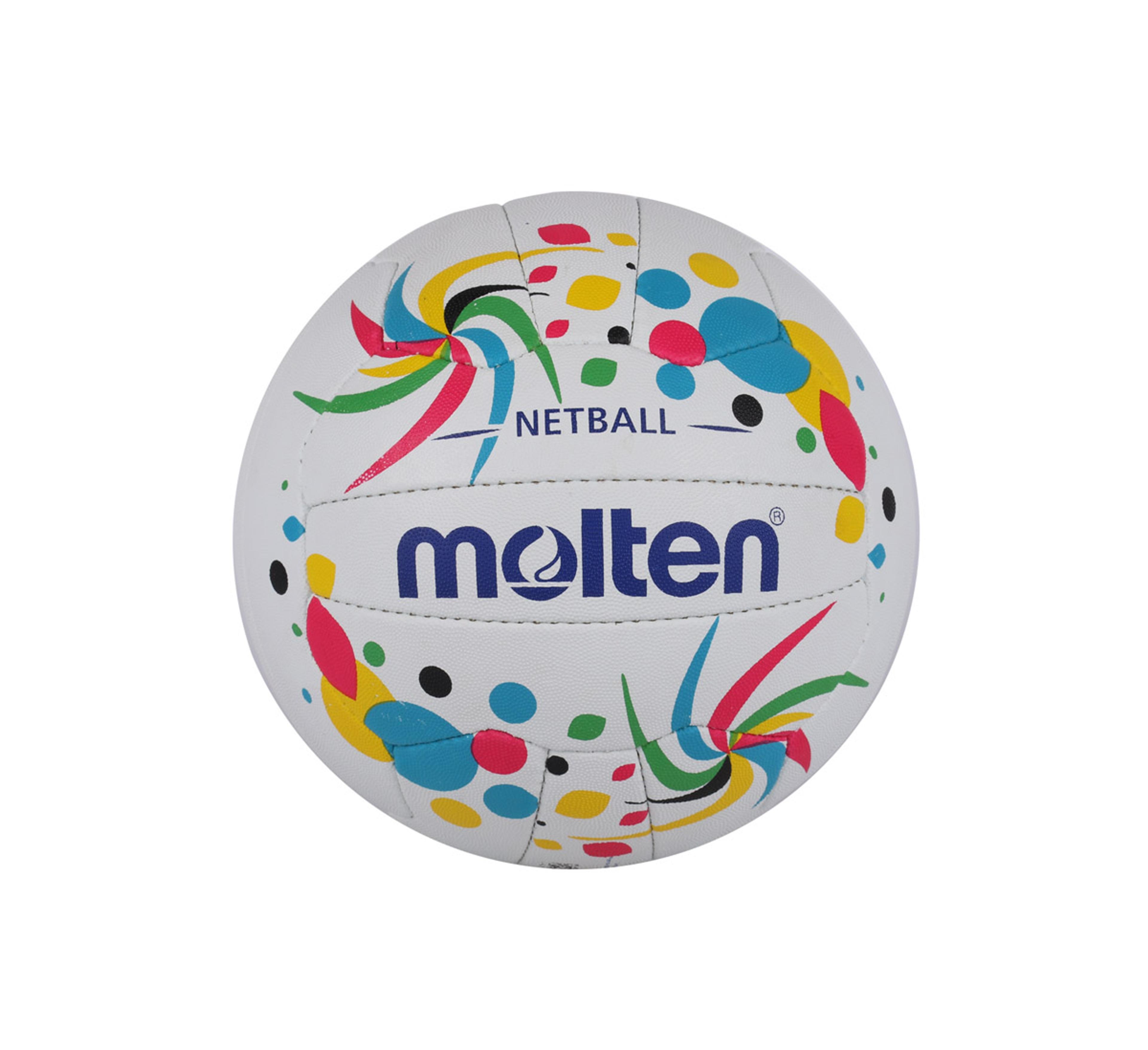 Molten Contender Match Netball - Multi - Size 5