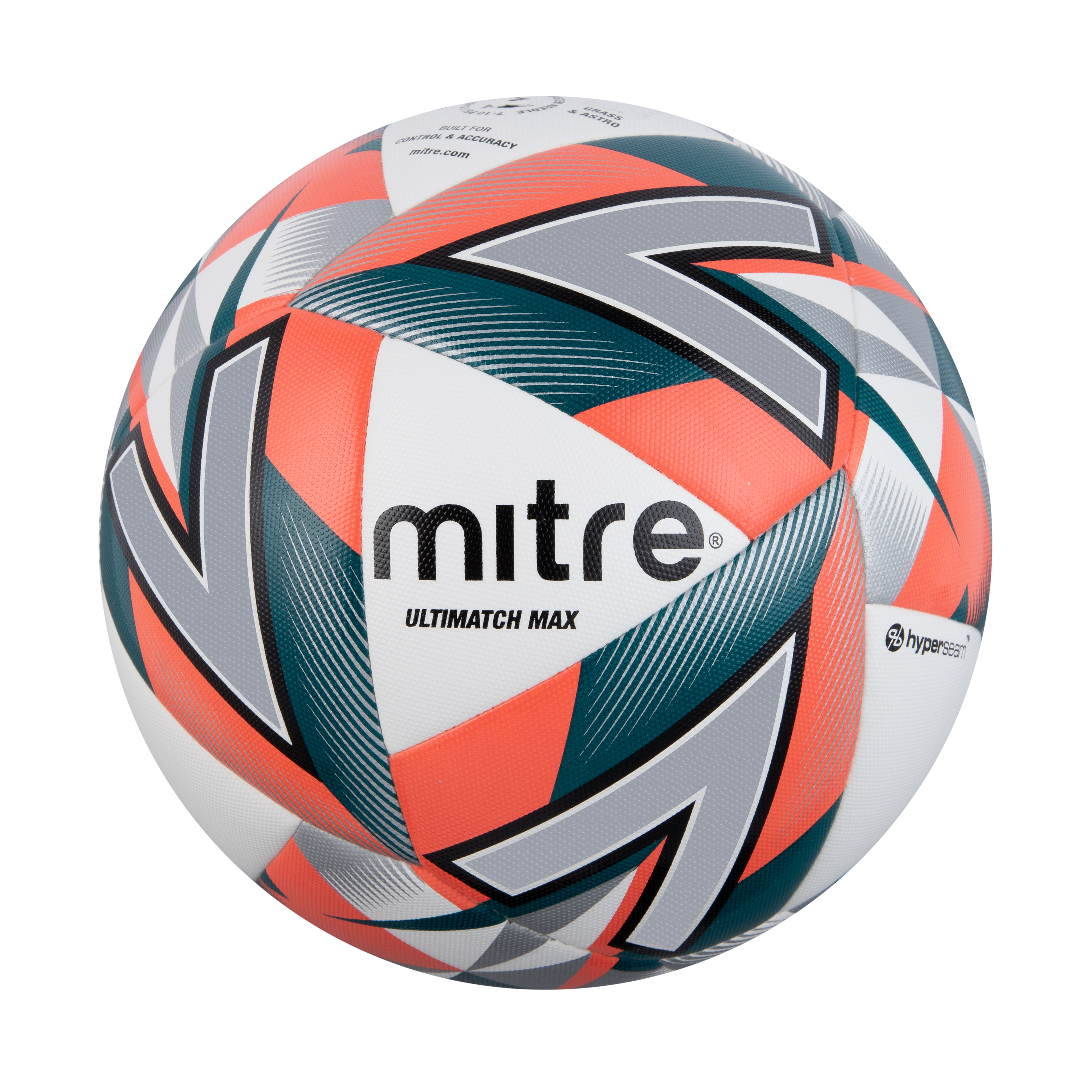 Mitre Ultimatch Indoor Football Soccer Ball Fluo Yellow Size 4 Or 5 