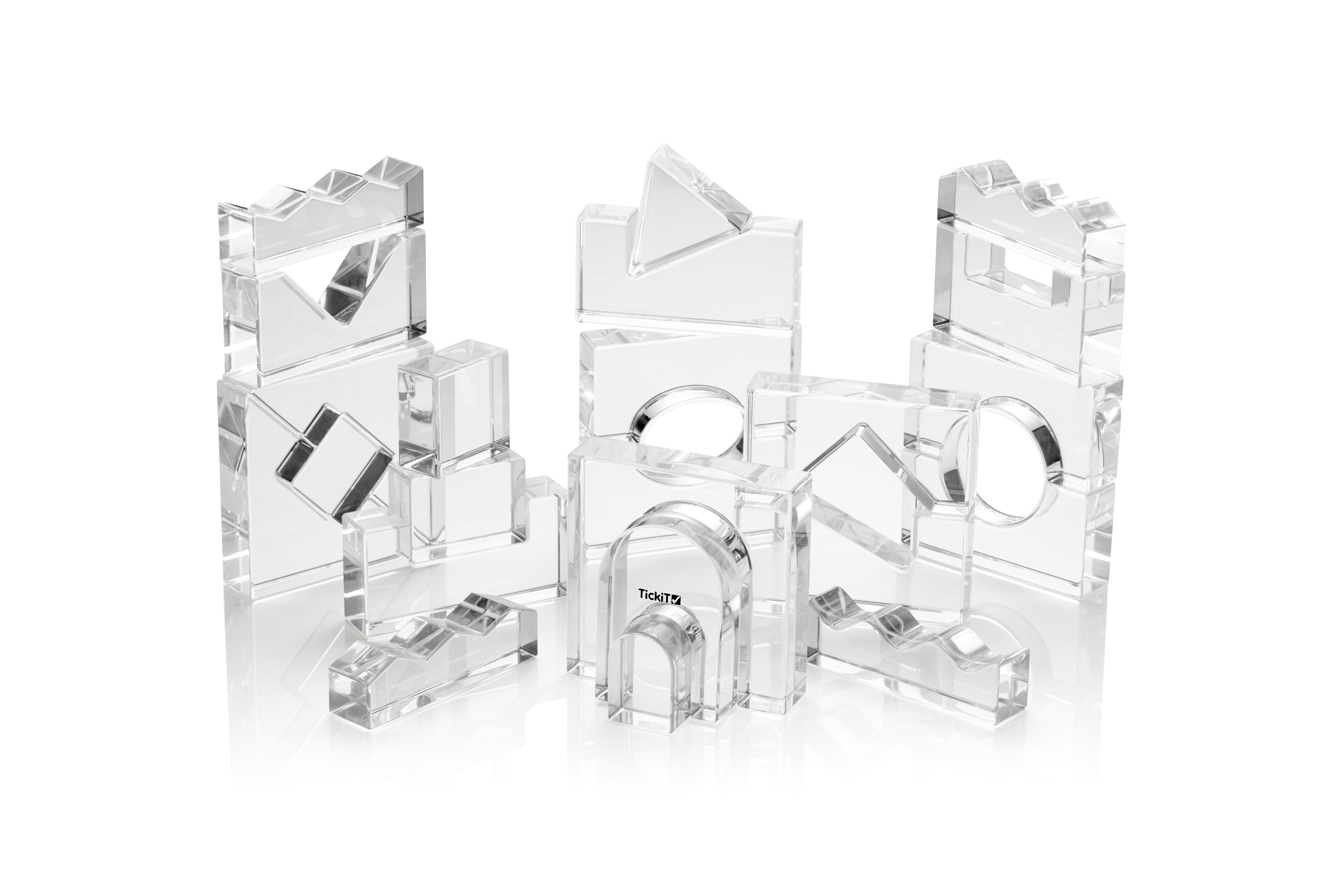 Crystal Block Sets  - Clear