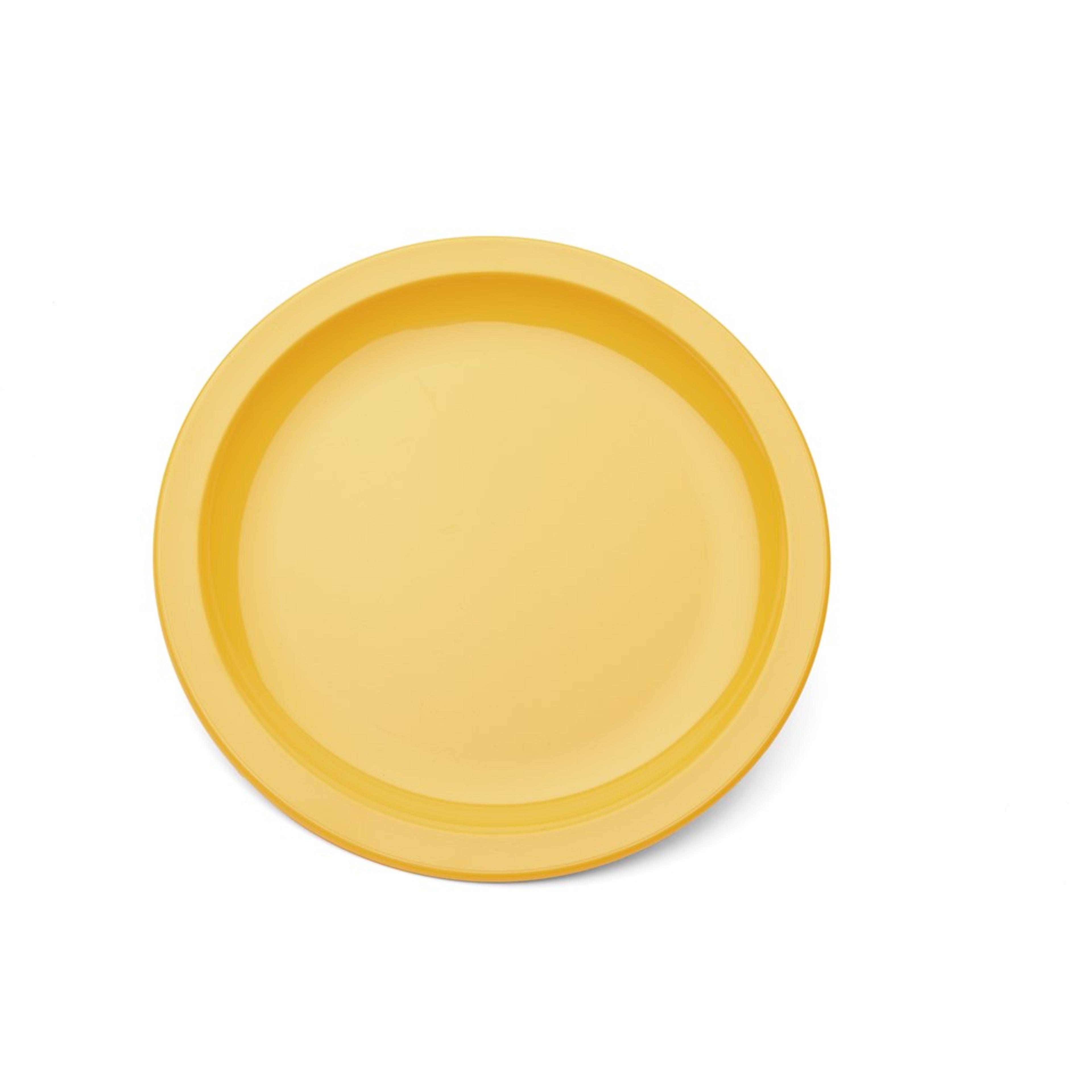 Harfield 170mm Polycarbonate Plates - Pack of 10 - Yellow