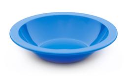 Harfield Polycarbonate Rimmed Bowls - pack of 10 - Blue