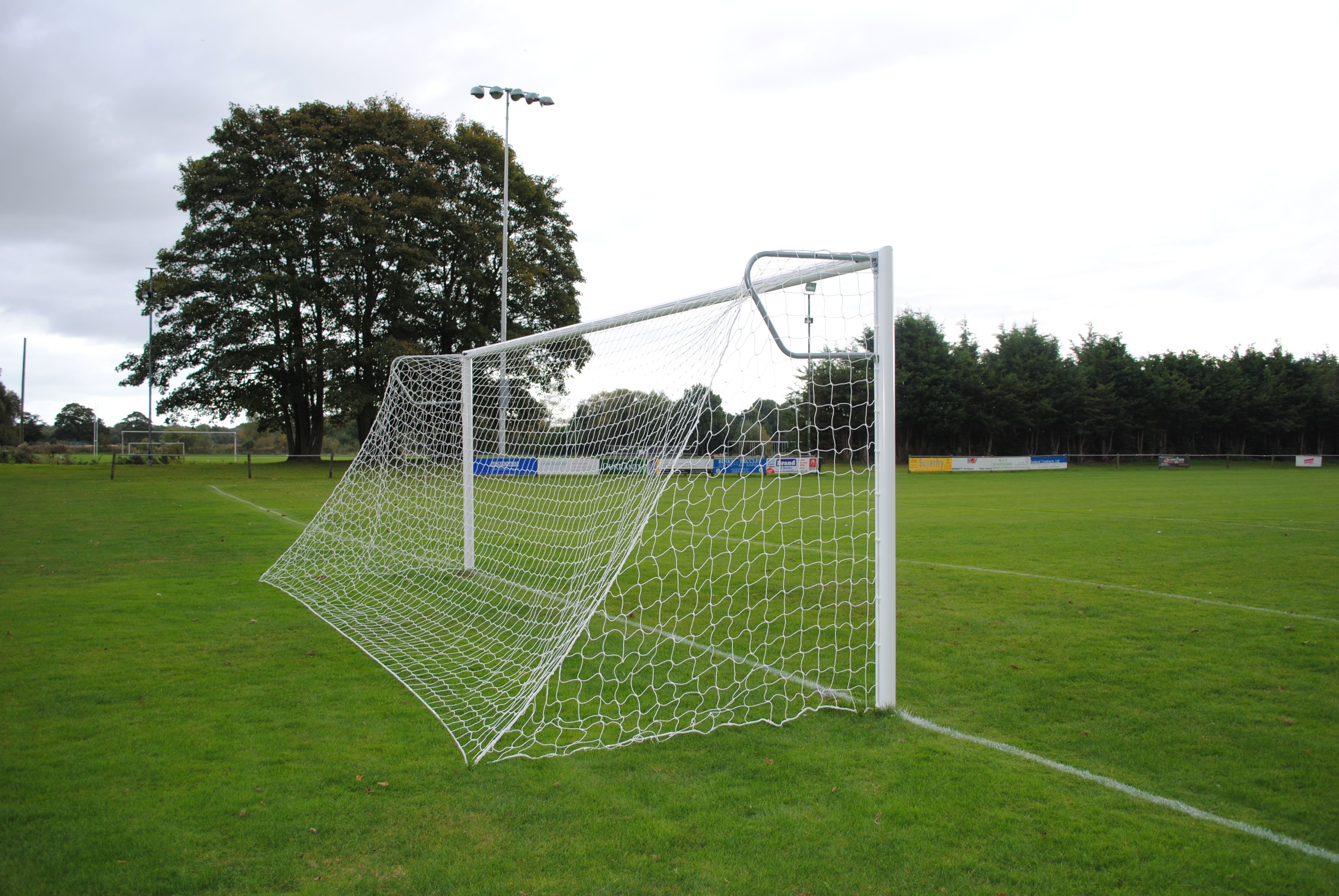 MH Pro Quick Release Socketed Football Goals - 21 x 7ft - Pair