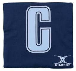 Gilbert Netball Patch Pro Bib - Pack of 14  - Navy/Sky