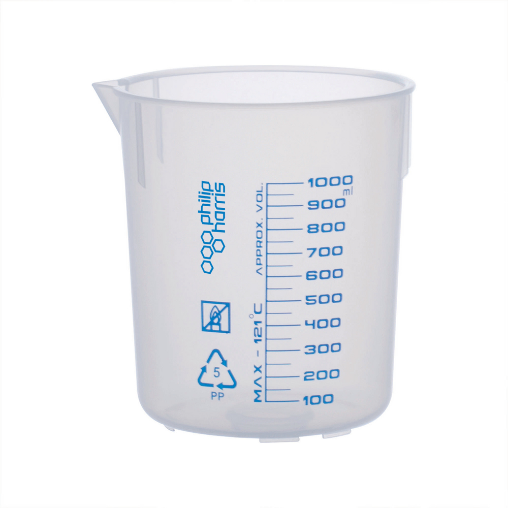 Polypropylene Beaker - 1000 x 50ml