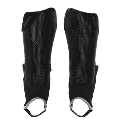 Precision Origin.0 Shin & Ankle Guards - Black/Black  - L