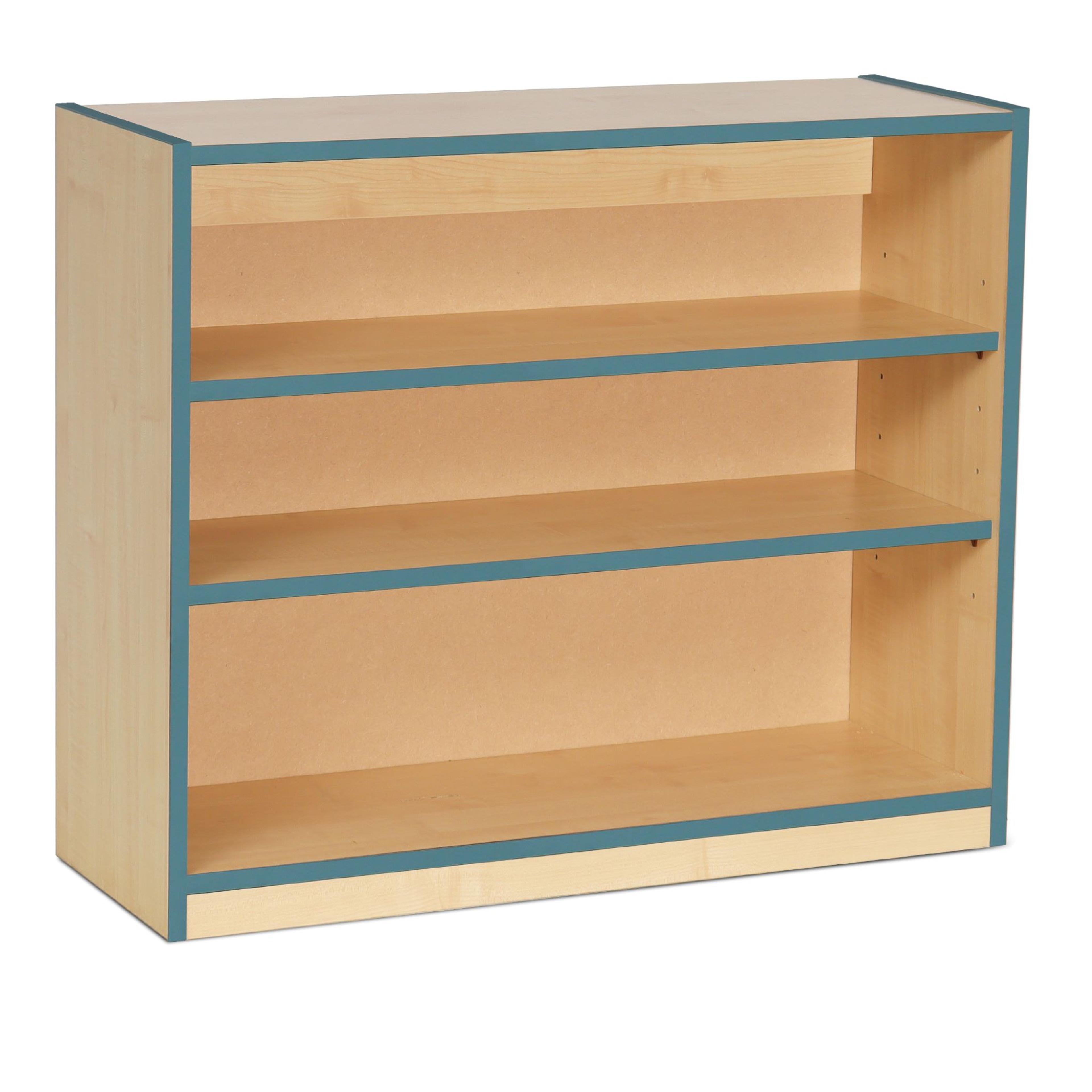 Jewel Bookcase with 2 Adjustable Shelves - 750mm