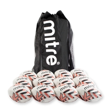 Mitre Sabre Training Rugby Ball - Size 3 - Pack of 12 with Bag