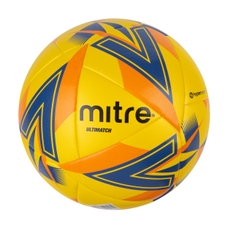 Mitre Ultimatch Football - Yellow - Size 3 - Pack of 12 with Bag