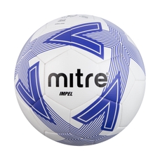 Mitre Impel Football - White/Blue - Size 3 - Pack of 12 with Bag