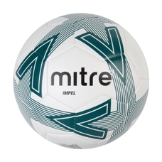 Mitre Impel Football - White/Green - Size 3 - Pack of 12 with Bag