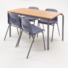 Classmates Contemporary 15 Beech Tables & 30 Chairs Pack - 110 x 55cm