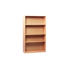 Pebble Open Bookcase 1500mm - 1 Fixed and 4 Adjust Shelves