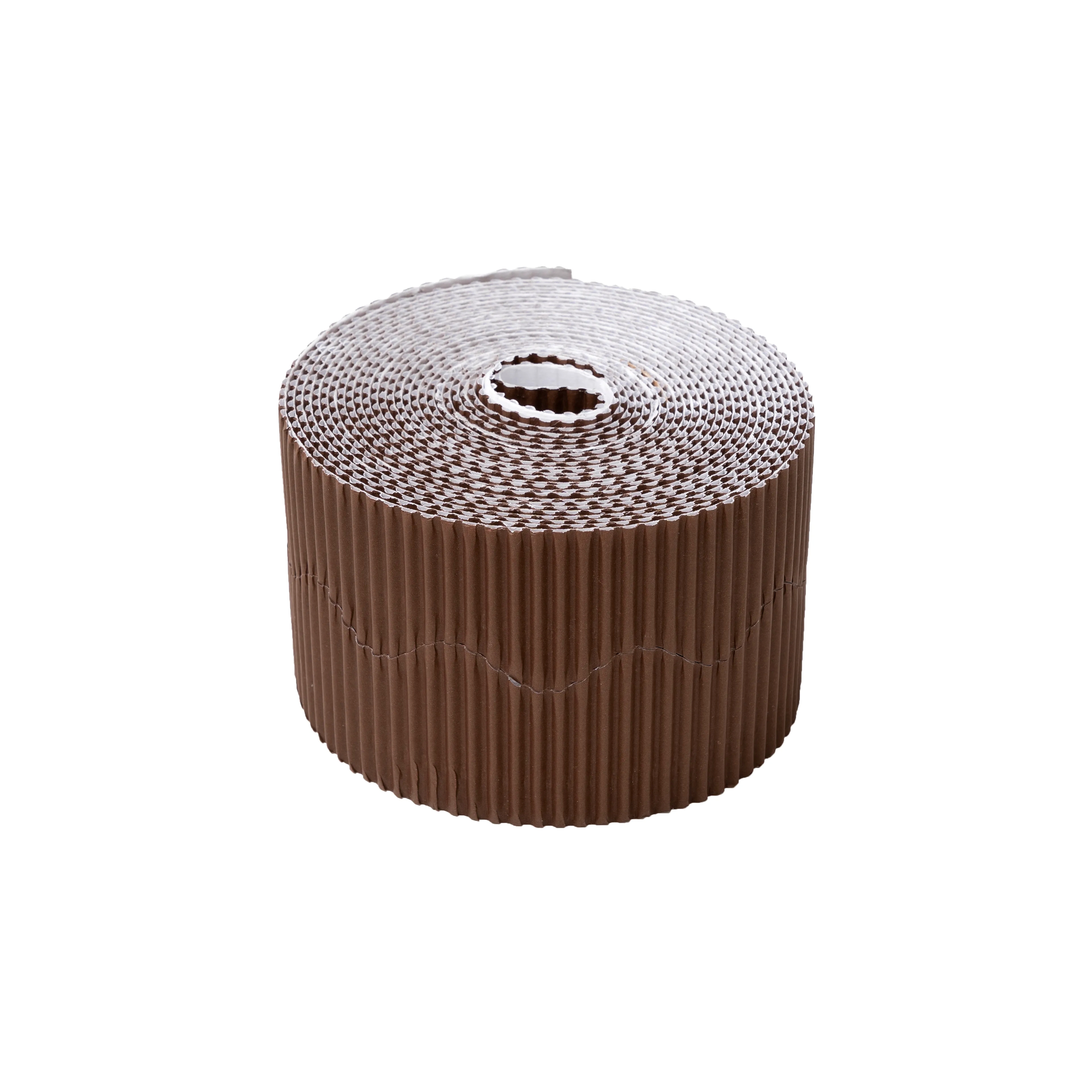 CM Corrugated Border Roll - Brown