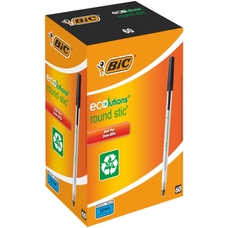 BIC Eco Round Stic Ballpoint Pen - Box of 60 