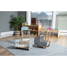 Dolls Wooden Furniture Offer from Hope Education - White and Grey