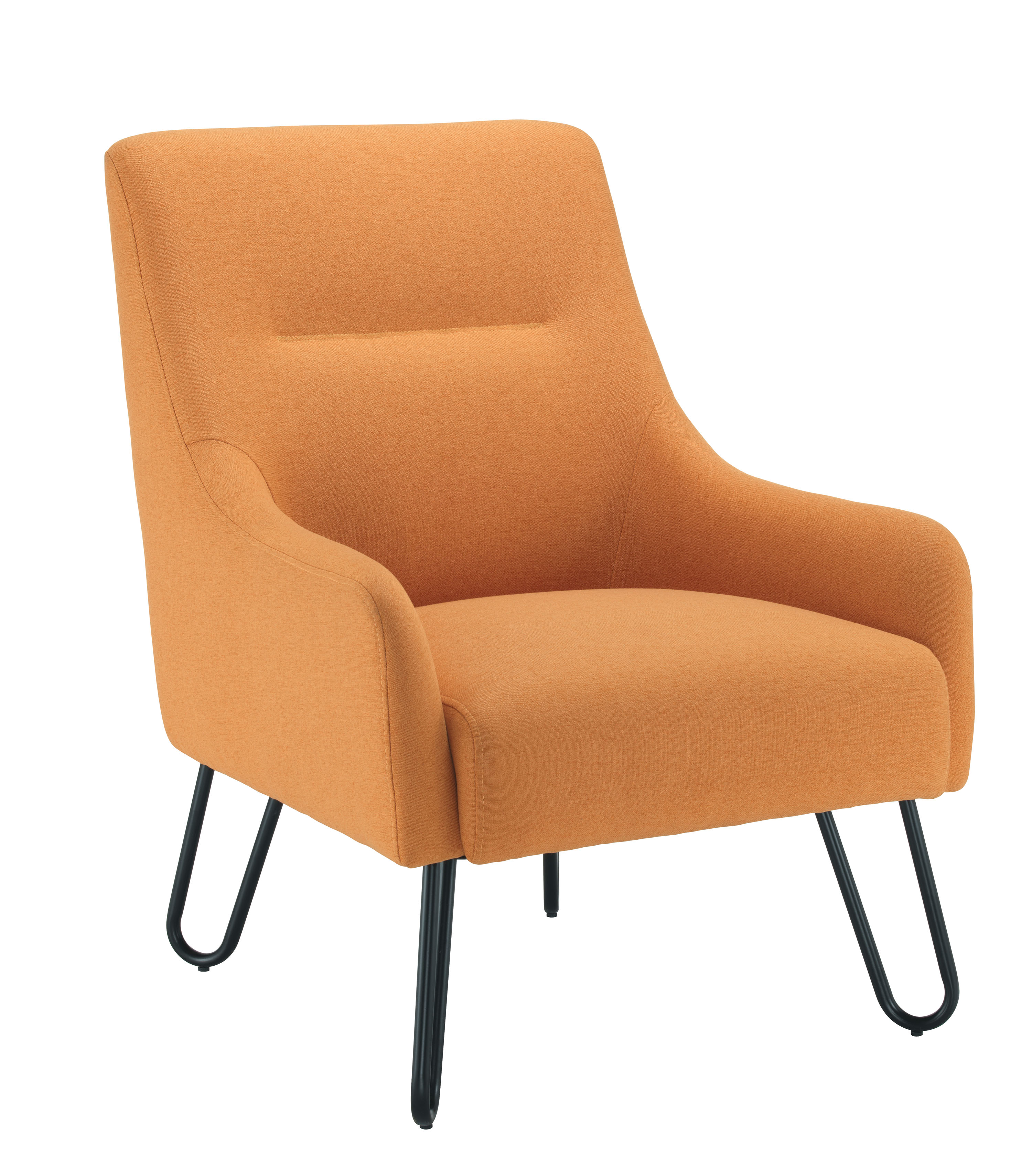 Pearl Reception Chair - Yellow