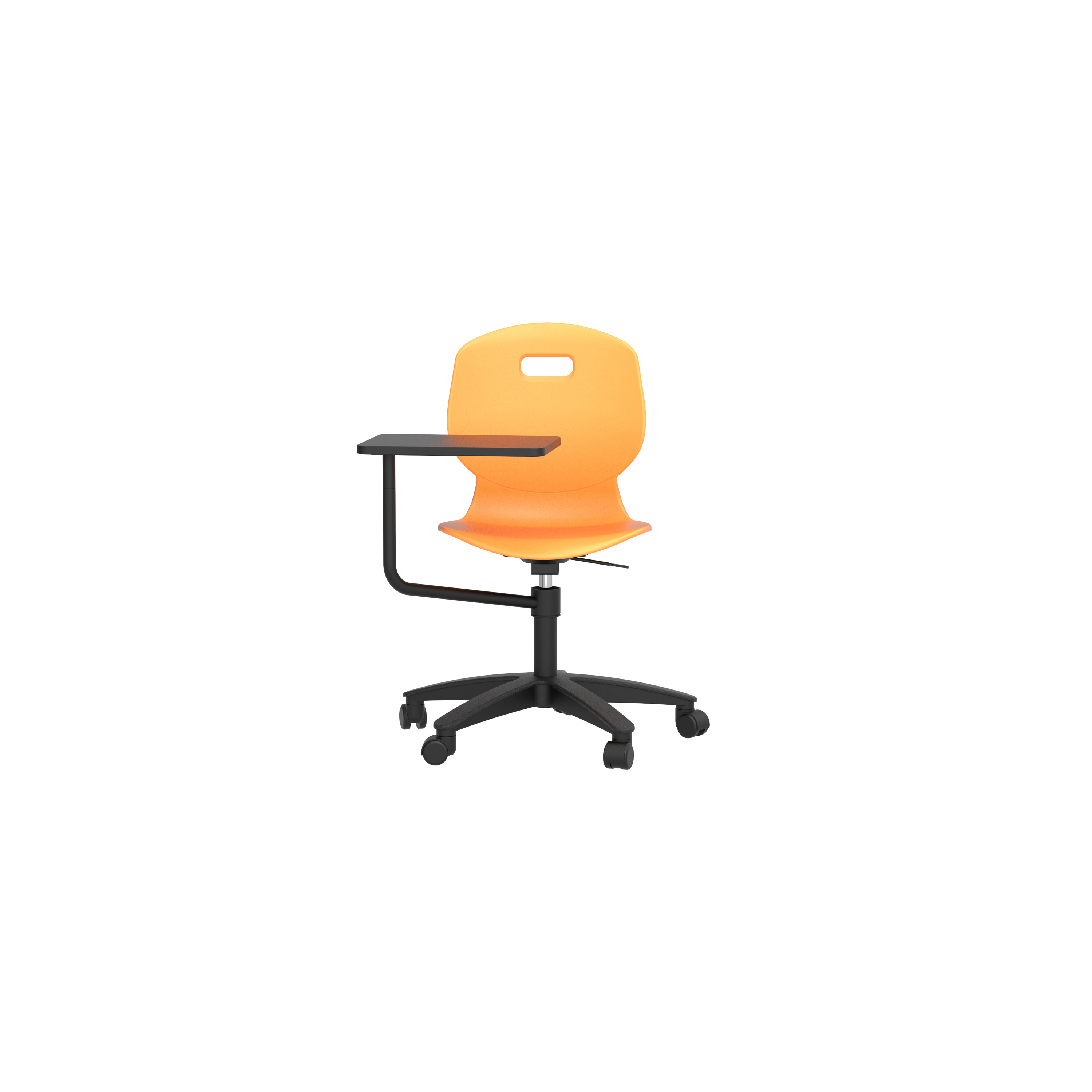 Arc Swivel Tilt with Workspace Yellow