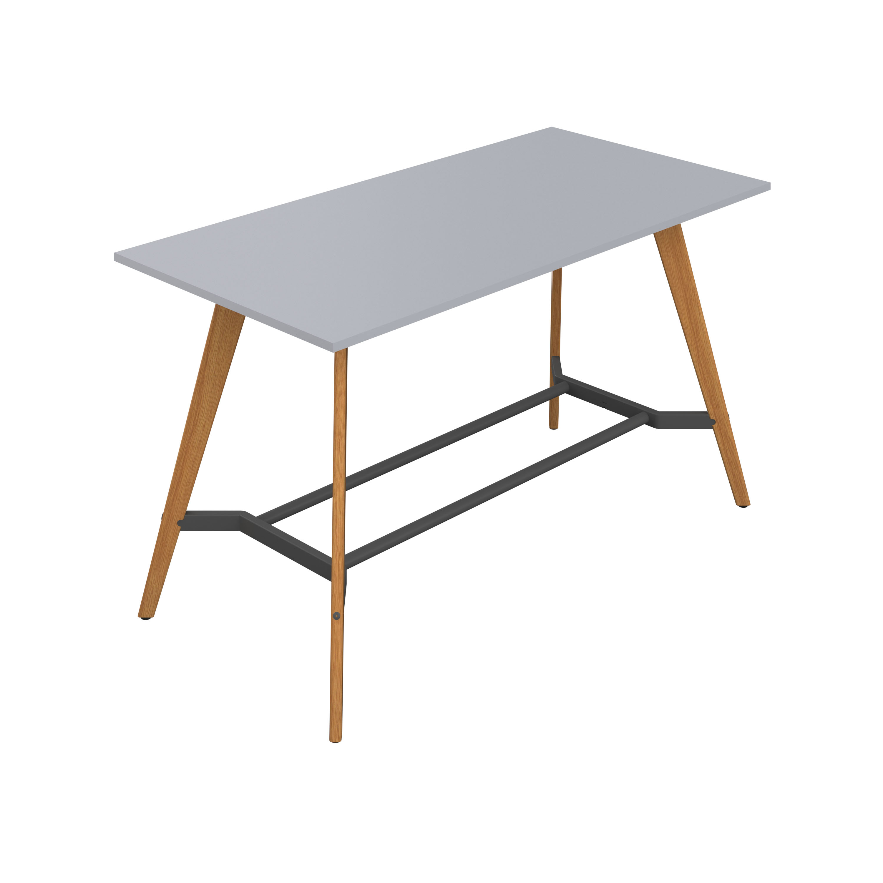 Plateau Poseur Rect Table Grey 1400mm
